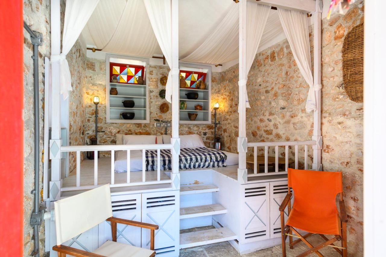 Aphrodite Villas Halki - Studio Rosa Extérieur photo
